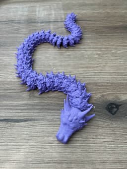 Articulated Spiky Dragon 3d model