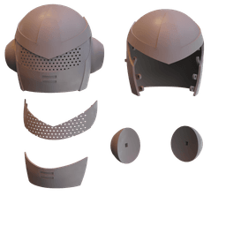 Protoman Helmet 3d model