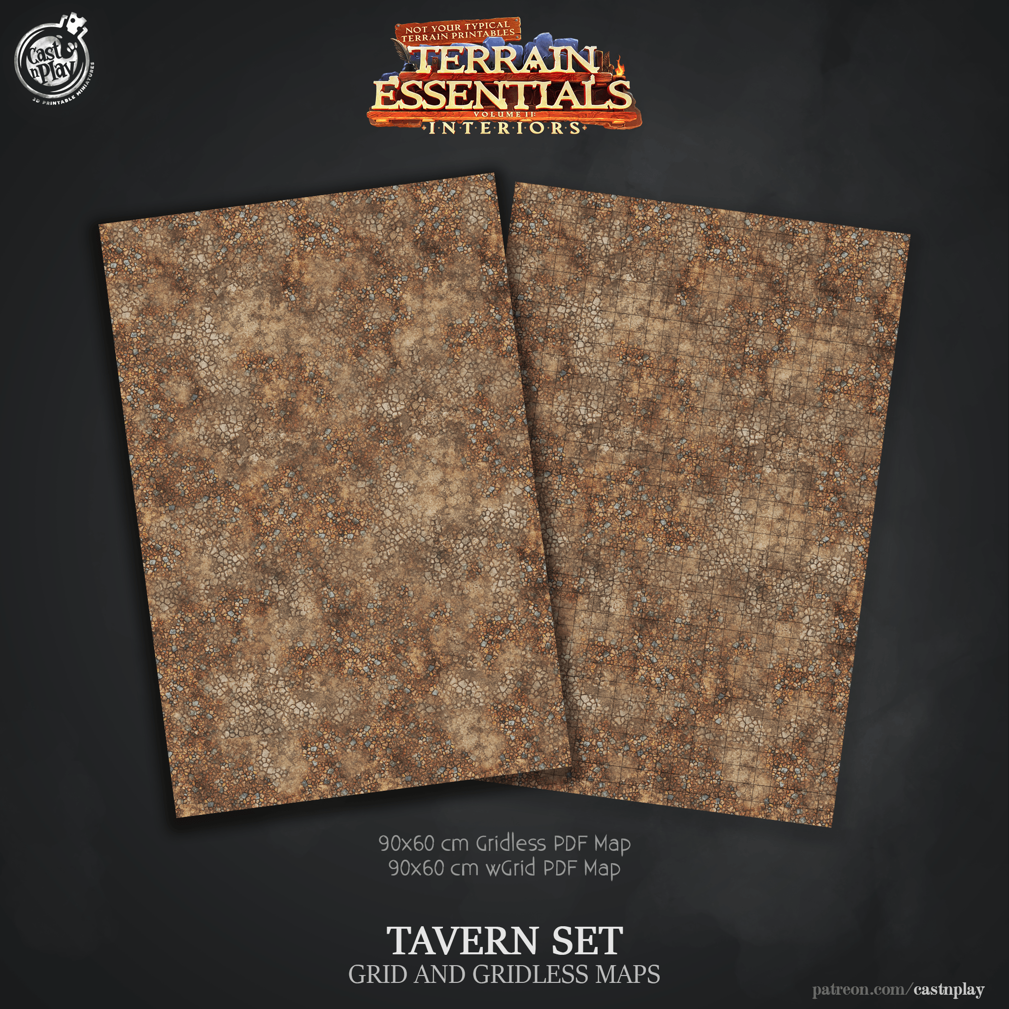 Tavern Set (Pre-Supported) 3d model