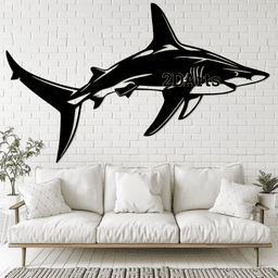Shark 2D Wall Art/Window Art 3d model
