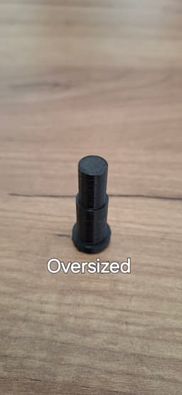 Barrel Handle and Pin 3d model