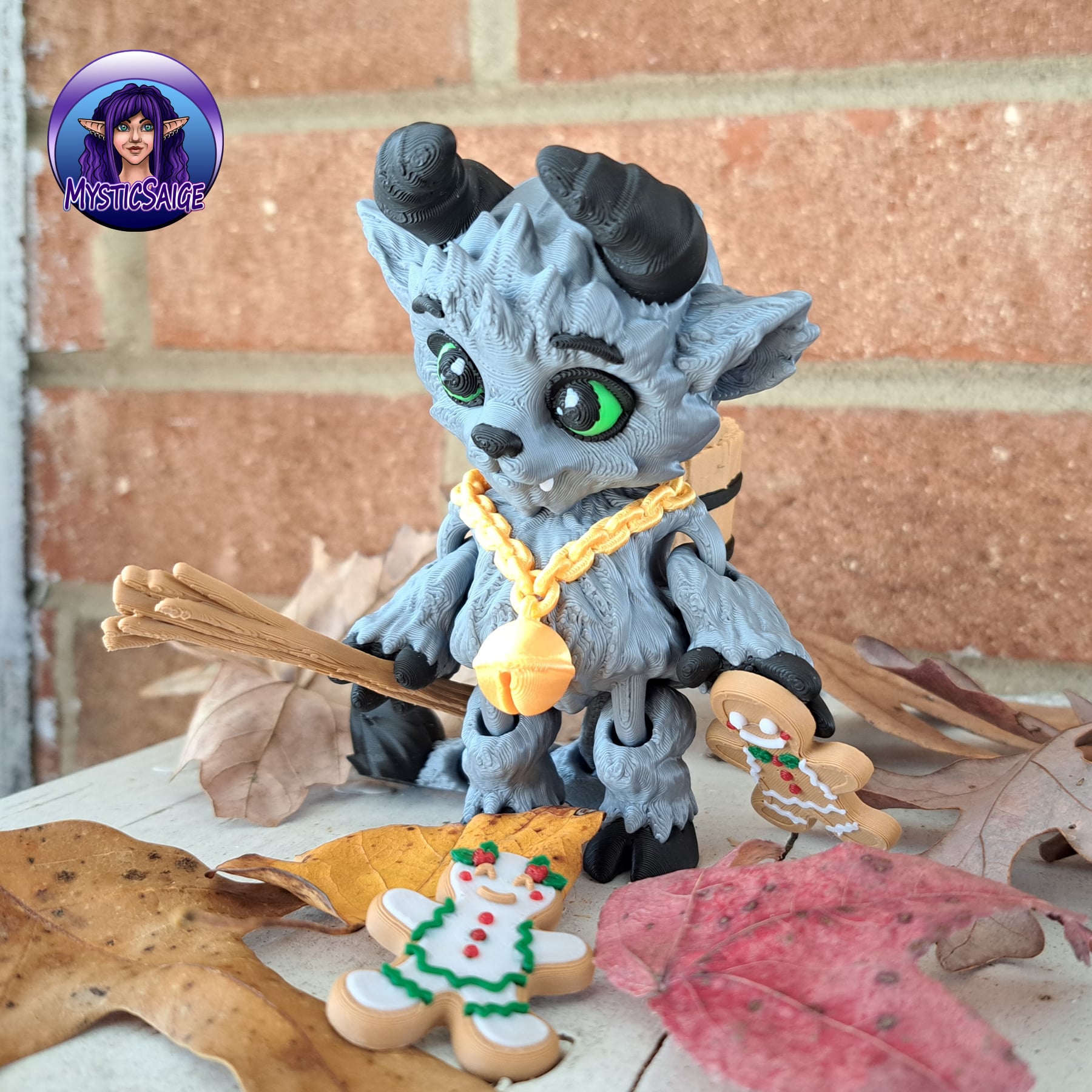 Chibi Krampus 3d model