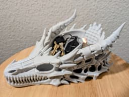 Dragon Skull Catchall & Organizer 3d model