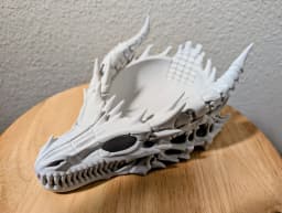 Dragon Skull Catchall & Organizer 3d model