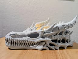 Dragon Skull Catchall & Organizer 3d model
