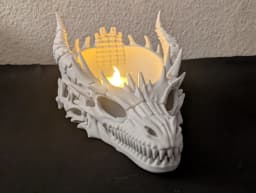 Dragon Skull Catchall & Organizer 3d model