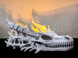 Dragon Skull Catchall & Organizer 3d model