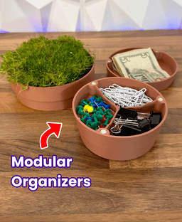 Plant Pots Organizer 3d model