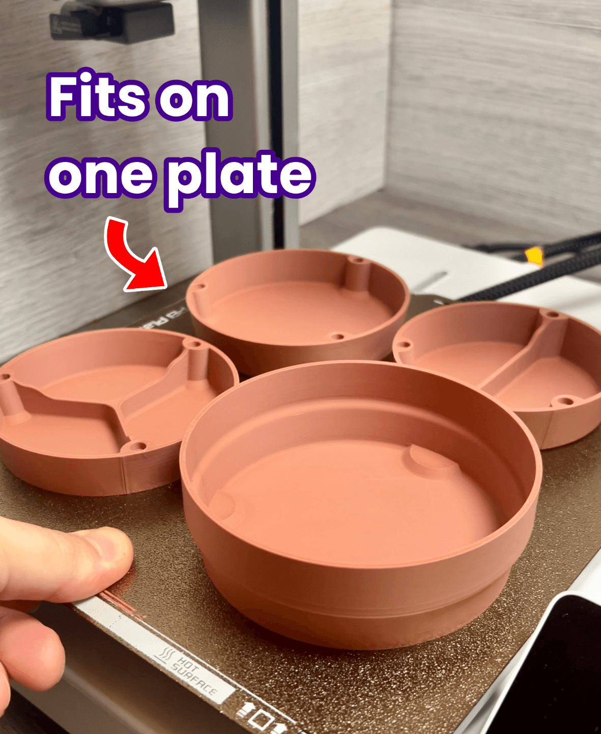 Plant Pots Organizer 3d model