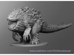 Gargantuan Deep One ver1 3d model