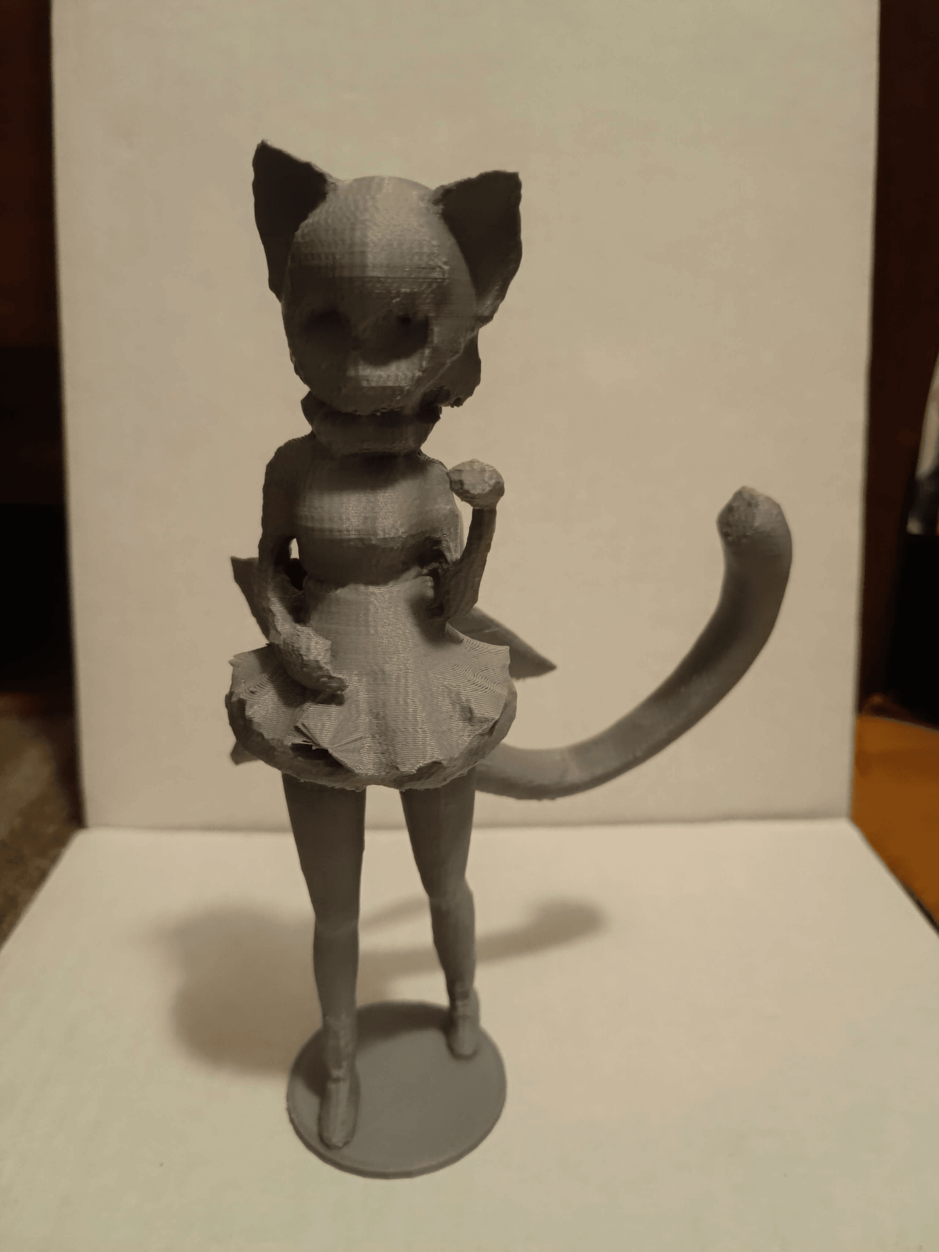 Kemono Friends Sand Cat statue 3d model