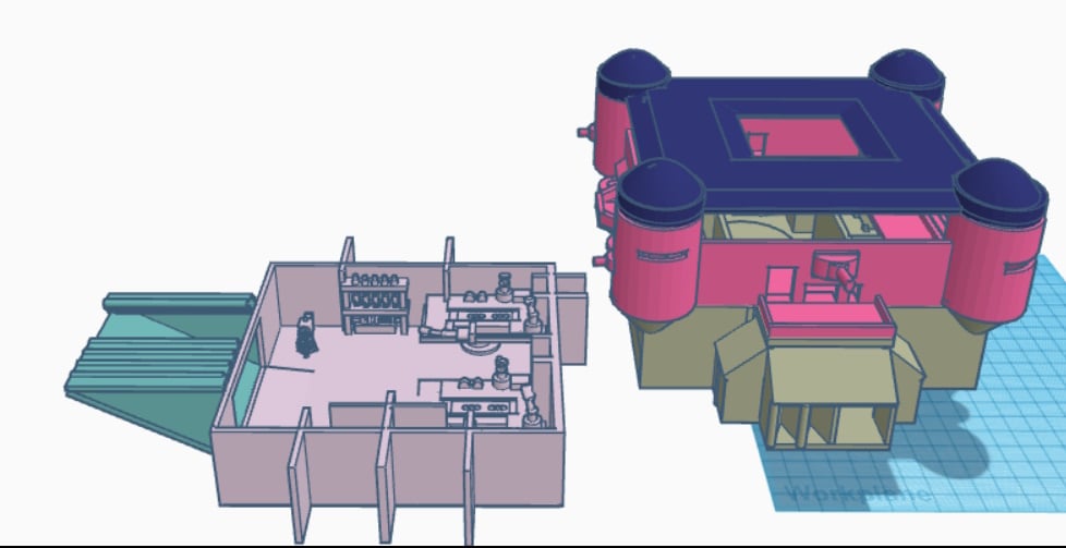 Mercenary Base 3d model