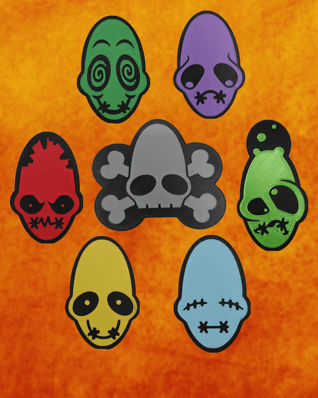 Oddworld Mudokon Emotion Icons 3d model