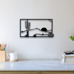 Cactus Wall Art 3d model