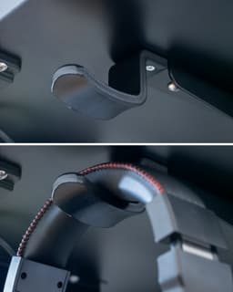 EZPZ Headphone Hanger (Under Desk) 3d model