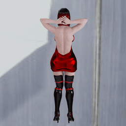 Seductive Curvy Countess V2 3d model