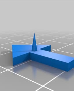 Push-in Arrow (with spike) 3d model