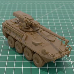 M1128 Stryker MGS 3D Print Digital Model 3d model