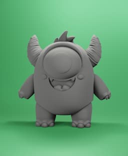 Larry -LIttle Monsters Flexi 3d model
