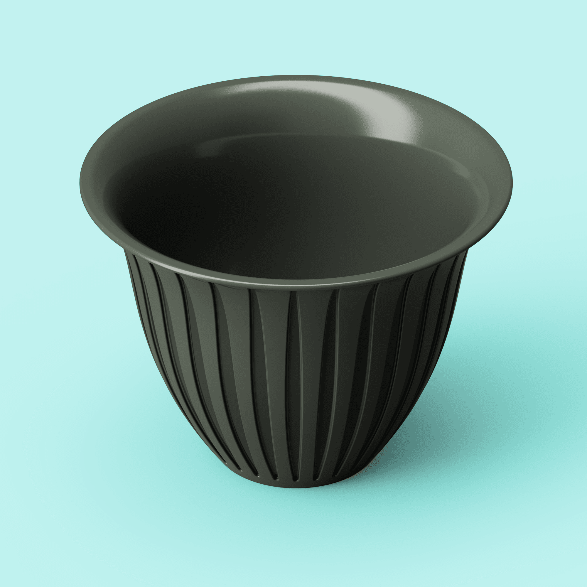 Faceted Planter 3d model