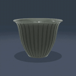 Faceted Planter 3d model