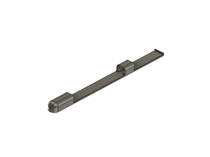 SPen Holder for Phone Case 3d model