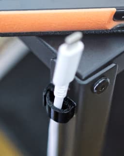 EZPZ TPU Cable Clip (4mm) 3d model