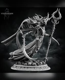 (32mm) Banshee Queen 3d model