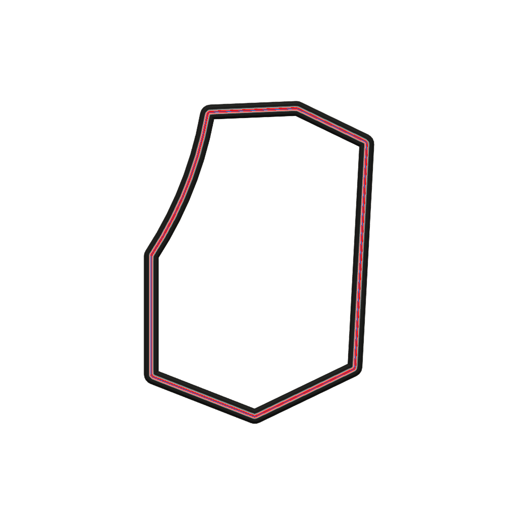 Arcade Cabinet Cookie Cutter STL File - 4 inches 3d model