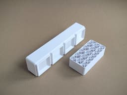 Battery Holder with optional Gridfinity base 3d model