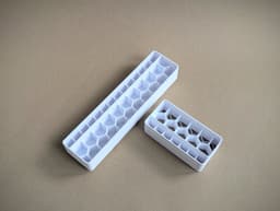 Battery Holder with optional Gridfinity base 3d model