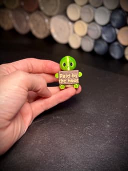 Timmy the timely turtle 3d model