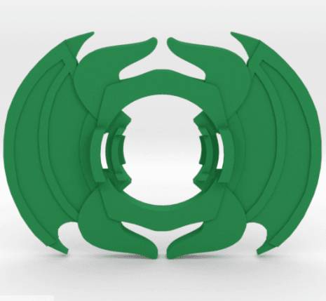 BEYBLADE GIGATAUR | COMPLETE | BEIGOMA BATTLE SERIES 3d model