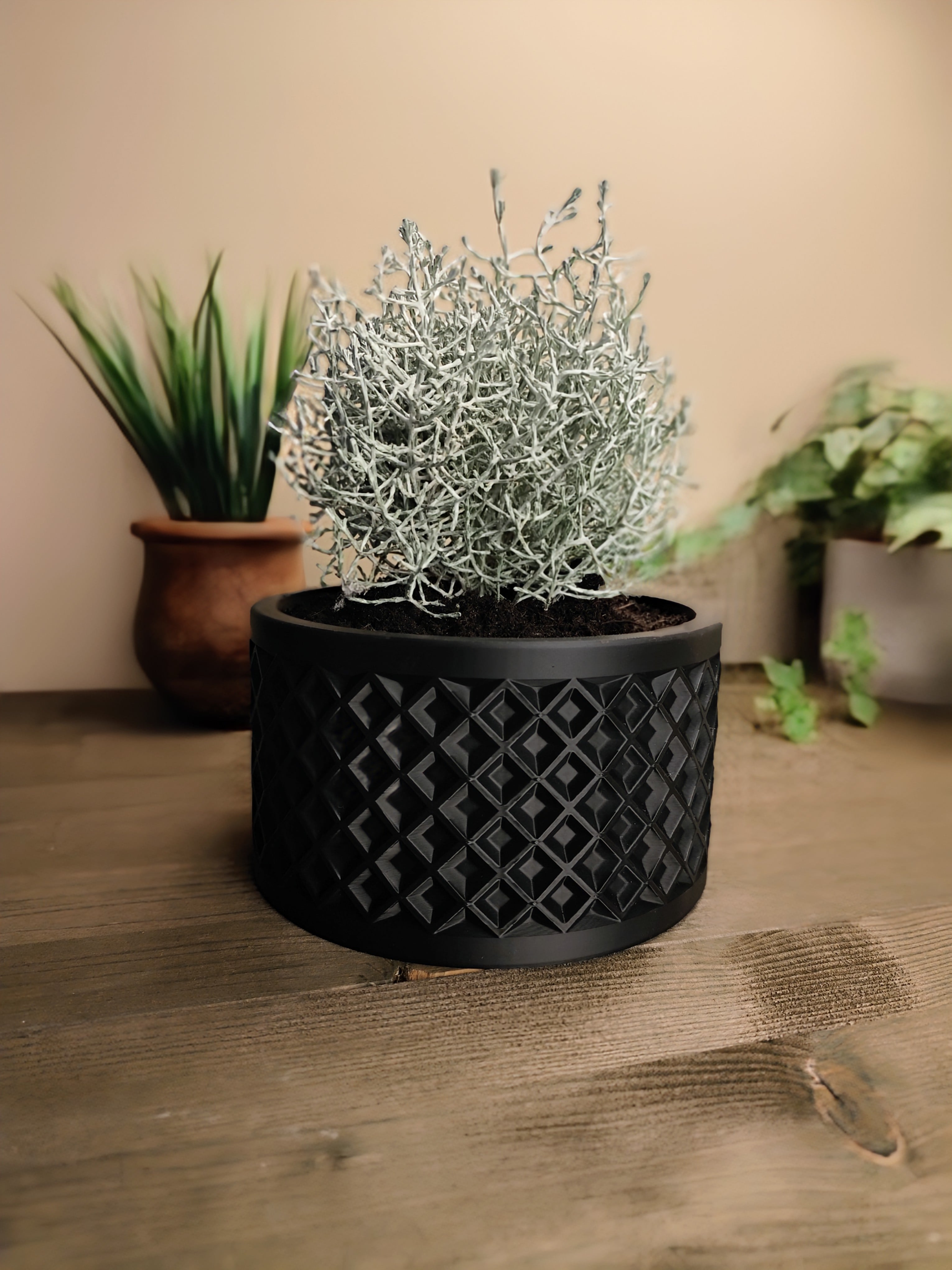 Design Plant Pot "Thousand squares" 3d model