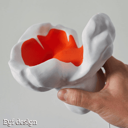 Popcorn Lamp 3d model