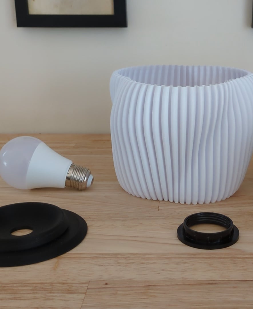Trysta Table Lamp - STL and Bambu 3MF 3d model