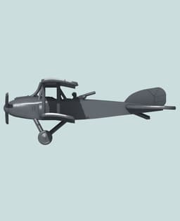 1:144 Albatros C.V/16 3d model