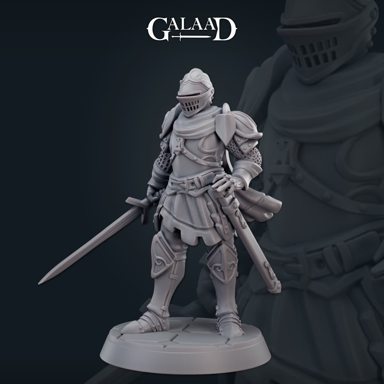 Dark fantasy Knight 03 3d model