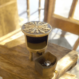 Vintage Side Table 3d model