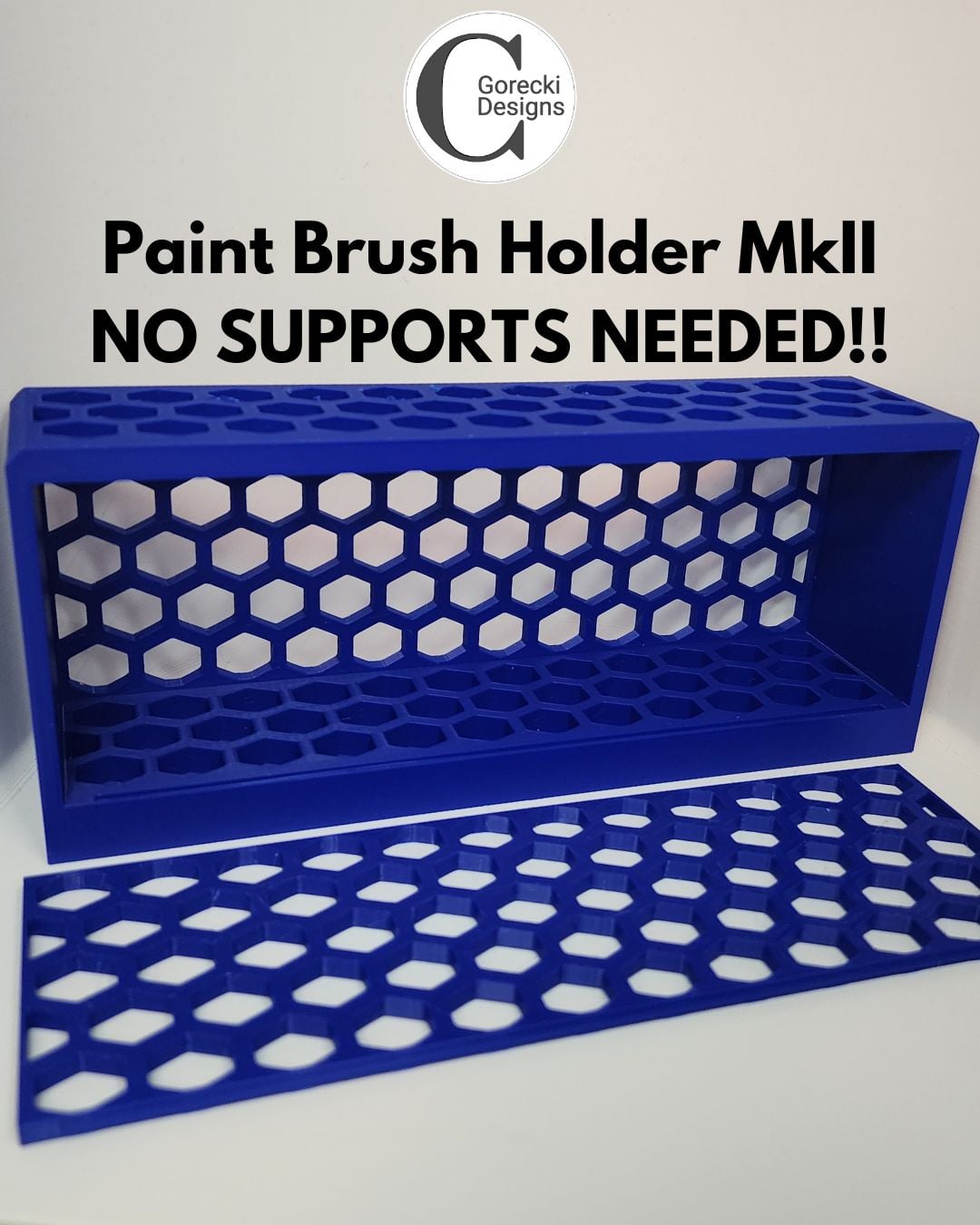 Paint Brush Stand MkII 3d model