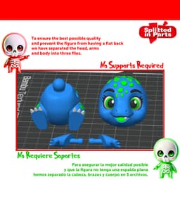Dippy Baby Diplodocus 3d model