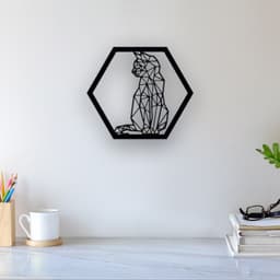 Cat Wall Art 3d model
