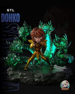 Saint Seiya Dohko Chibi - Premium Collectible 3d model