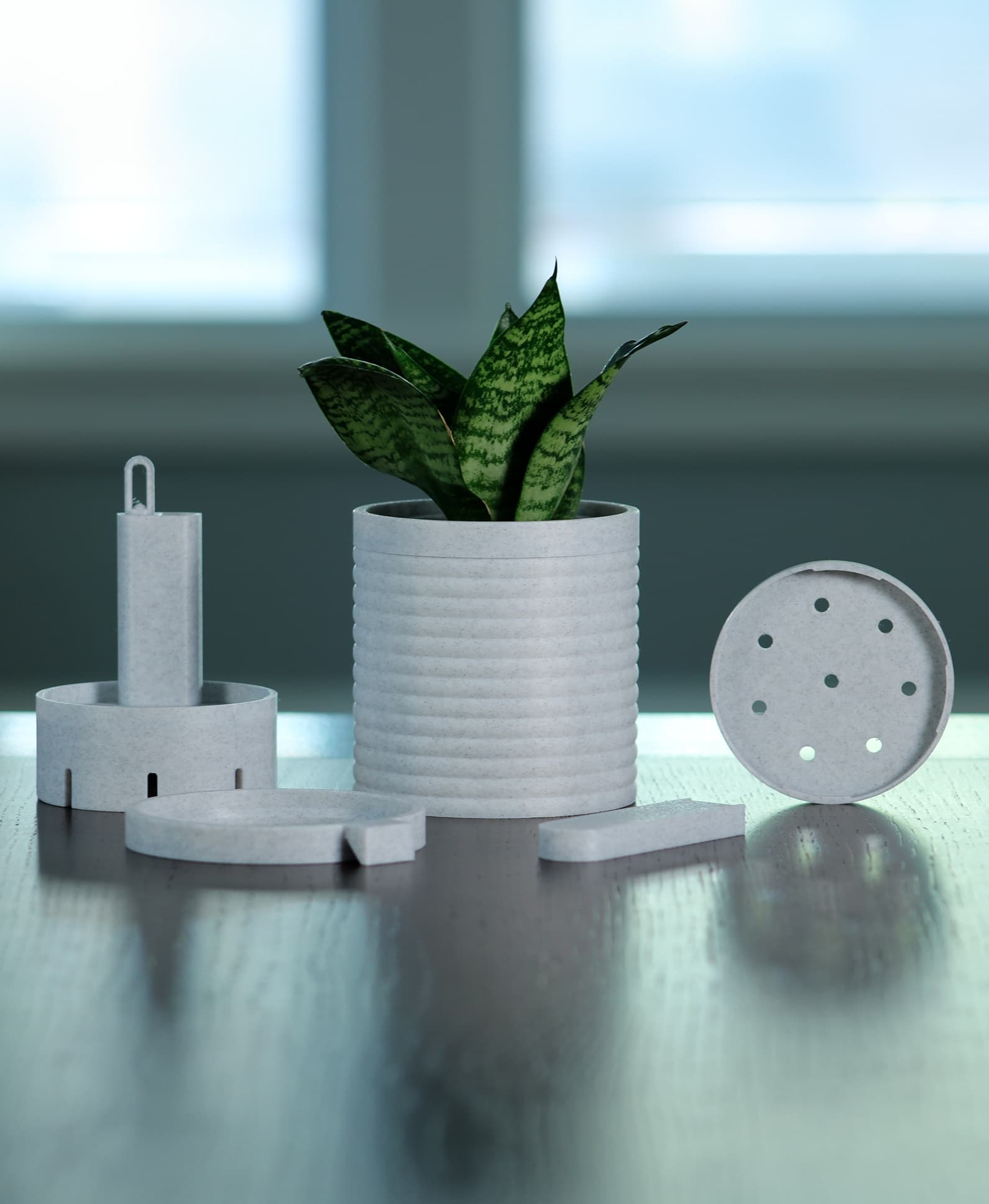 Bubble Modular Planter 3d model