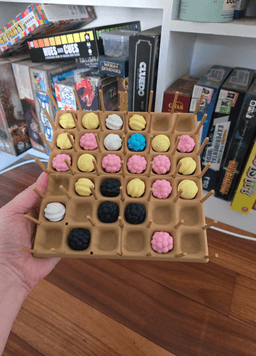 Waffle Bouncy Connect Four 3d model