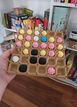 Waffle Bouncy Connect Four 3d model