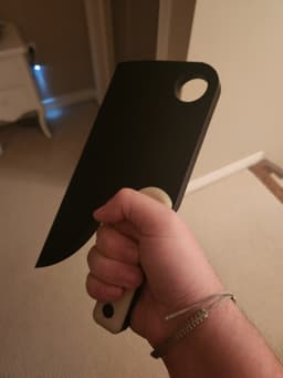 Cosplay Cleaver Blade 3d model