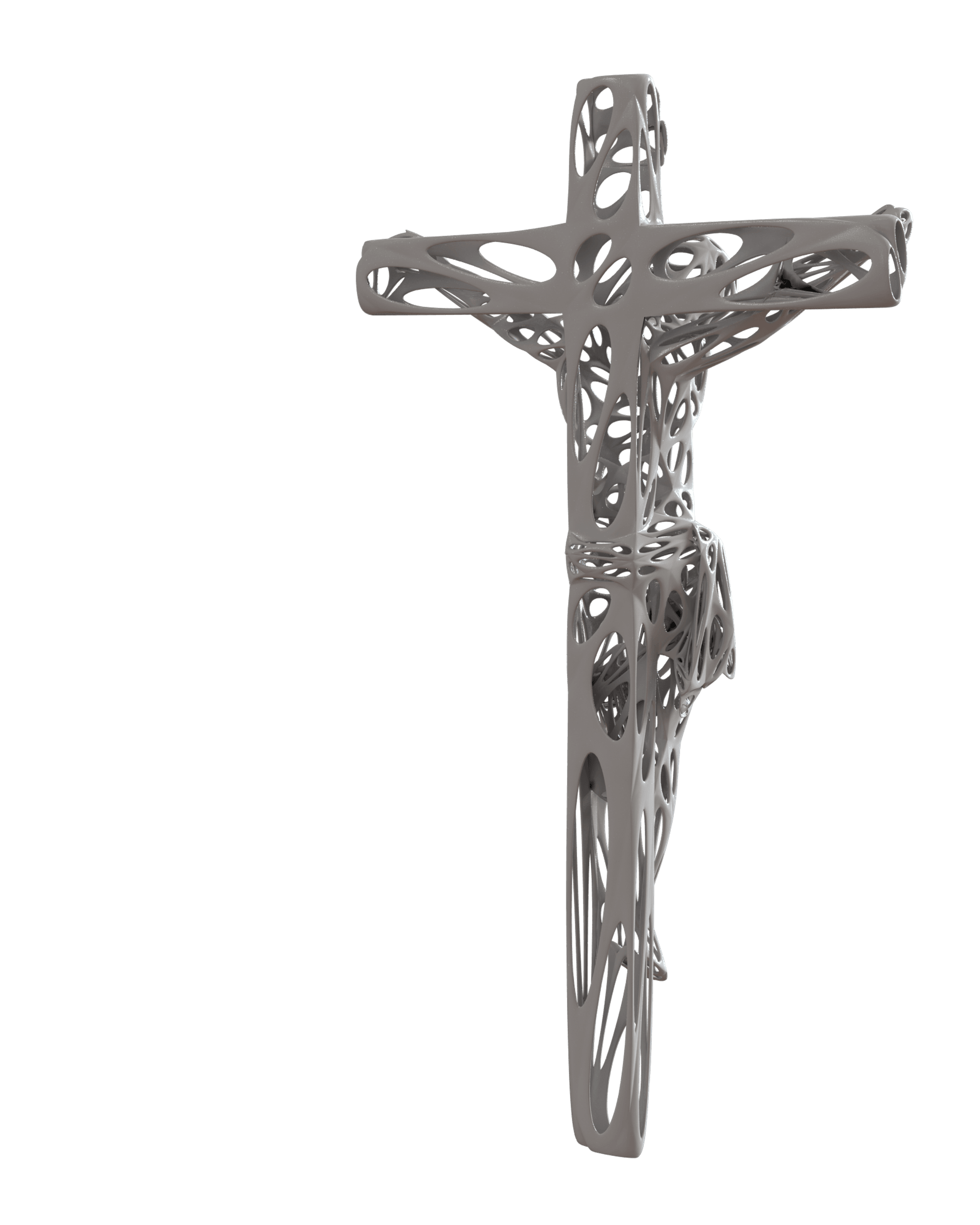 Jesus on the cross 3d model