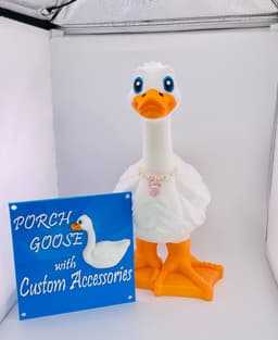 Signs for Porch/Desk Goose & Accessories 3d model