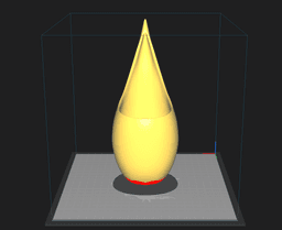 Inside The Drop Wall Plant Pot 3d model